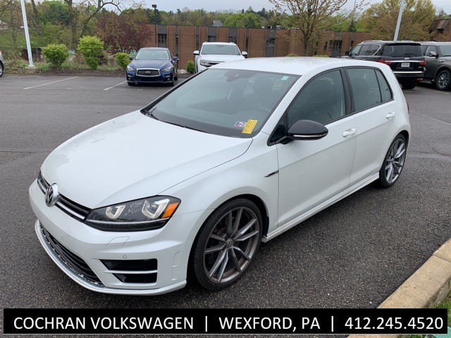 certified pre owned 2017 volkswagen golf r dcc navigation 4motion 4d hatchback in wexford 8501663 cochran volkswagen wexford